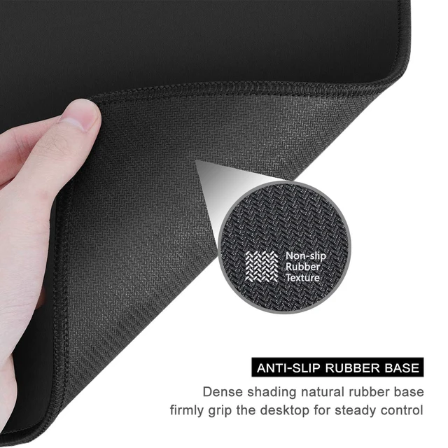 Alt view image 2 of 7 - Mouse Pad, 12 x 10 in Summer Beach Theme Computer Mouse Pad for Desk, Premium-Textured Non-Slip Rubber Stitched Edges Waterproof Square Gaming Mouse Mat for Gaming Work Wireless Mice, Blue