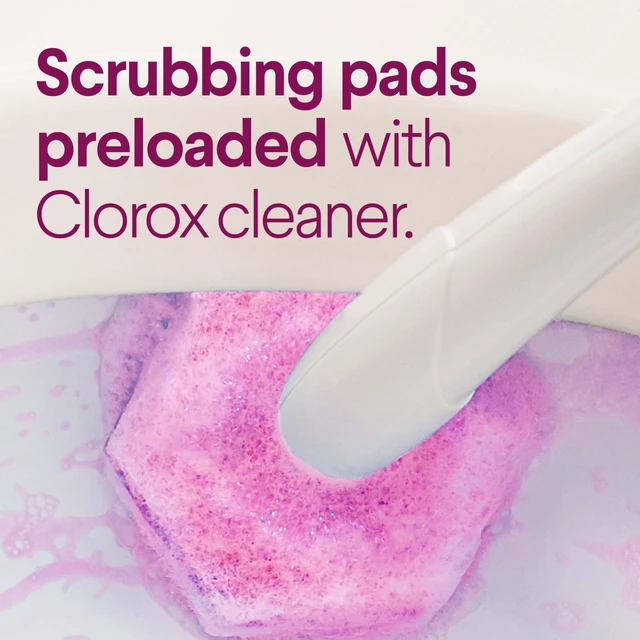 Alt view image 7 of 7 - Clorox Scentiva ToiletWand Refills, Cherry Blossom and Peach, 10 Count