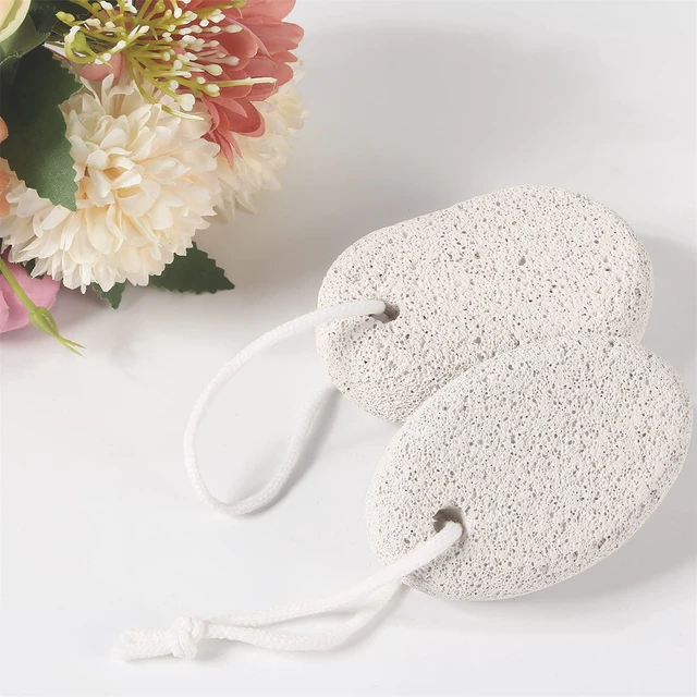 Alt view image 4 of 7 - 2PCS Natural Pumice Stone, Asqraqo Lava Pedicure Tools Hard Skin Callus Remover for Feet and Hands - Foot File Exfoliation to Remove Dead Skin, and Callusess
