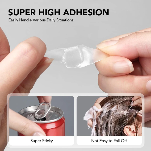 Alt view image 6 of 6 - GAOY Nail Glue Gel for Acrylic Tips, 16ml Clear Glue Gel for Sheer Press on Nails for Long Lasting UV Light Cure DIY