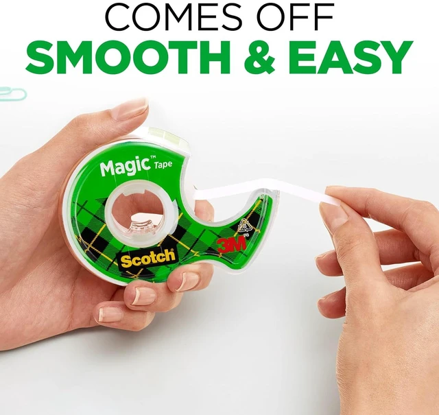 Alt view image 5 of 7 - Scotch Magic Tape, Invisible, Engineered for Repairing 1/2 x 800 Inches