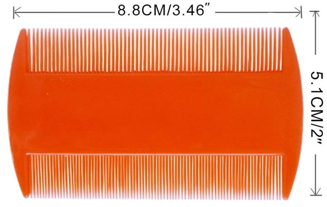 Alt view image 4 of 4 - 4Pcs Head Hair Comb: 2Pcs Hair Comb Double Sided 2Pcs Removal Dandruff Comb