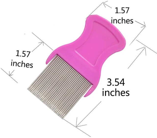 Alt view image 3 of 4 - 4Pcs Head Hair Comb: 2Pcs Hair Comb Double Sided 2Pcs Removal Dandruff Comb