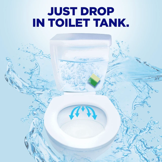 Alt view image 4 of 7 - Soft Scrub In-Tank Toilet Cleaner Duo-Cubes, Lemon Fresh, Yellow, 4 Ct