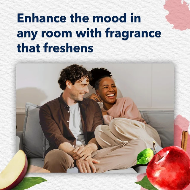 Alt view image 4 of 6 - Glade PlugIns Refills Air Freshener, Scented and Essential Oils for Home and Bathroom, Apple Cinnamon, 1.34 Fl Oz, 2 Count