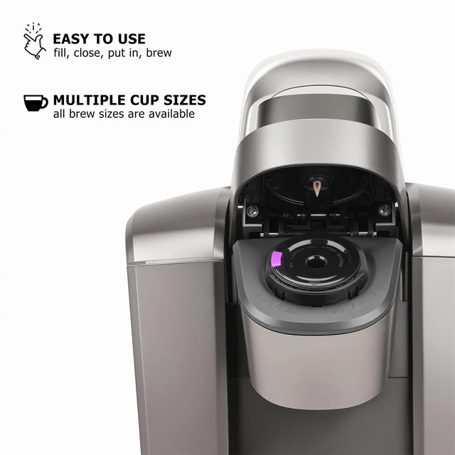 Alt view image 7 of 7 - Fanativita Reusable K Cup Coffee Filters for Keurig, 2 Pack