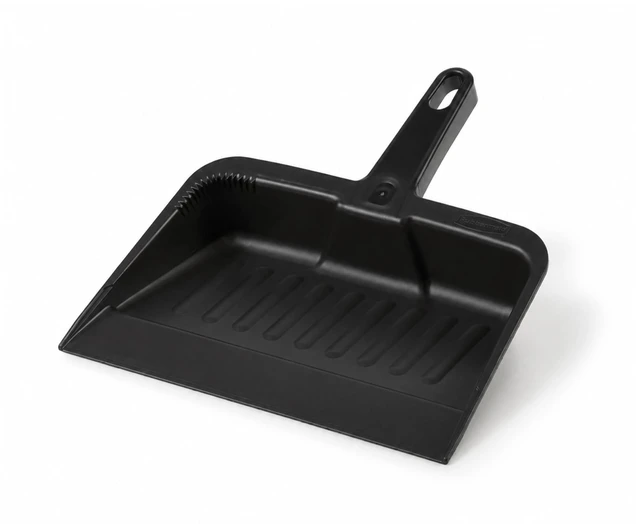 Main image of Rubbermaid Commercial Products Heavy-Duty Dust Pan, Charcoal, 12.25-Inch