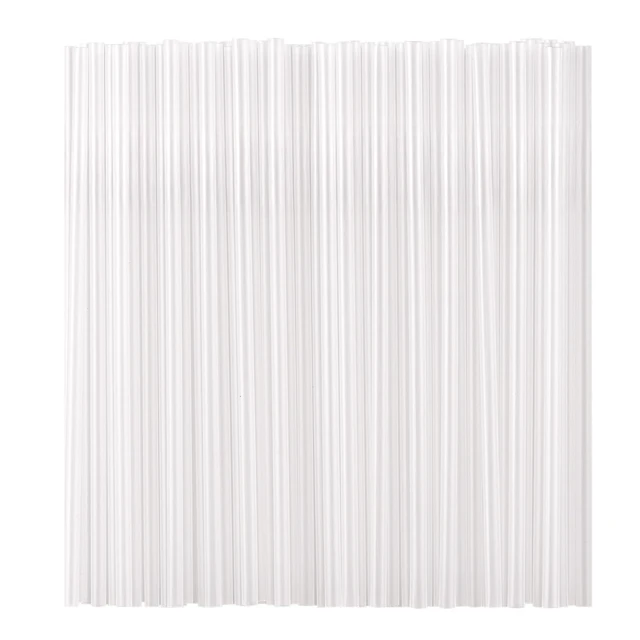 Main image of 100 Pcs Clear Plastic Straws, Disposable Drinking Straws, 8.26" Long and 0.23'' Diameter