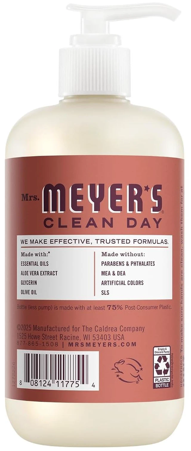 Alt view image 3 of 6 - MRS. MEYER'S CLEAN DAY Hand Soap, Fall Leaves Scent, 12.5 Fl Oz Bottle