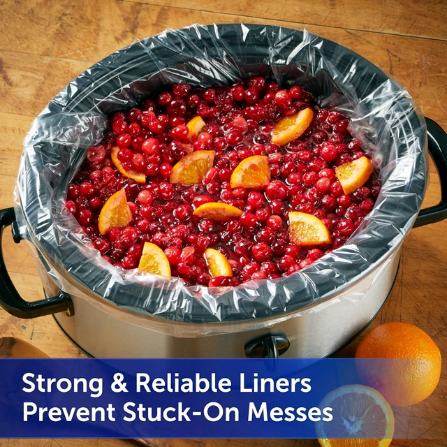 Alt view image 3 of 6 - Reynolds Kitchens Slow Cooker Liners, Regular Size, Fits 3-8 Quarts, 6ct