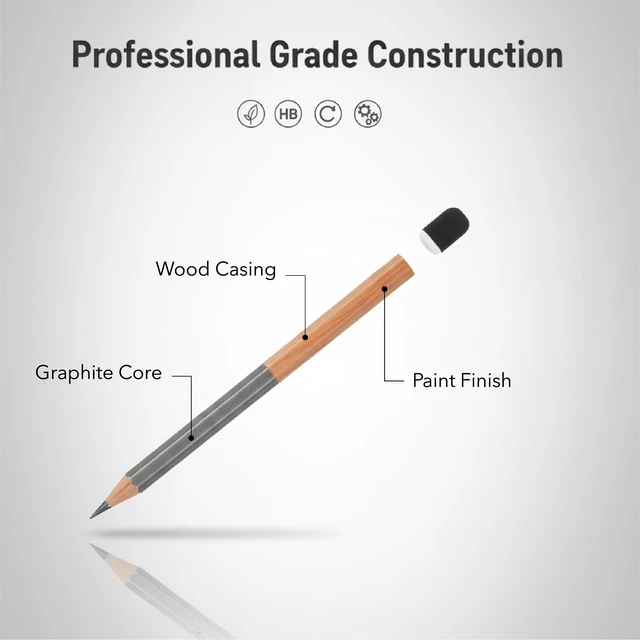 Alt view image 6 of 6 - Mr. Pen- Sketch Pencils for Drawing, 14 Pack