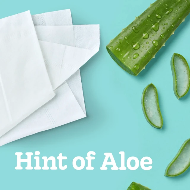 Alt view image 5 of 6 - Kleenex Cooling + Aloe Facial Tissues, 4 Cube Boxes, 50 Tissues per Box