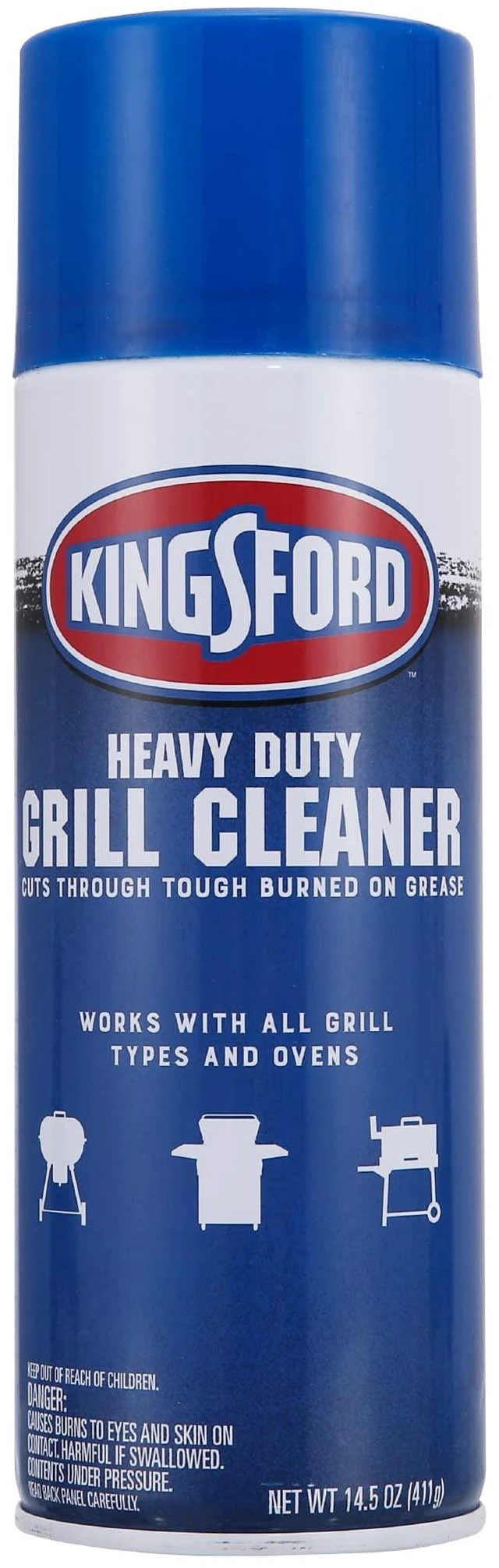 Main image of Kingsford Heavy Duty Foaming Grill Cleaner Spray, 14.5 Oz