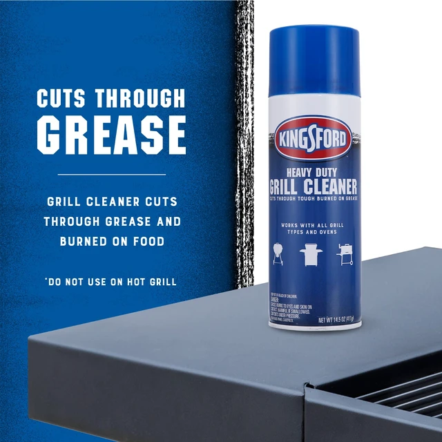 Alt view image 3 of 6 - Kingsford Heavy Duty Foaming Grill Cleaner Spray, 14.5 Oz