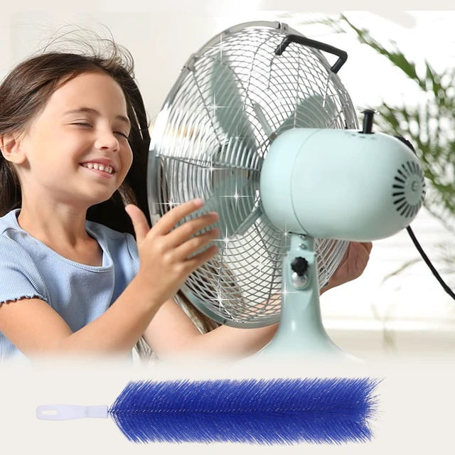 Alt view image 3 of 5 - 3 Pcs Fan Cleaning Brush Bendable Cobweb Duster - Microfiber Head, Washable - Ideal for Ceiling Fan Blades, Air Vents, Curtains, Cars - Reusable Dust Remover
