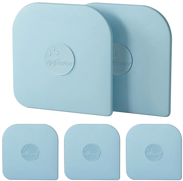 Main image of Pan Scraper, 5 Pcs Pot & Dish Scraper Plastic, Sturdy Scraper Kitchen Tool