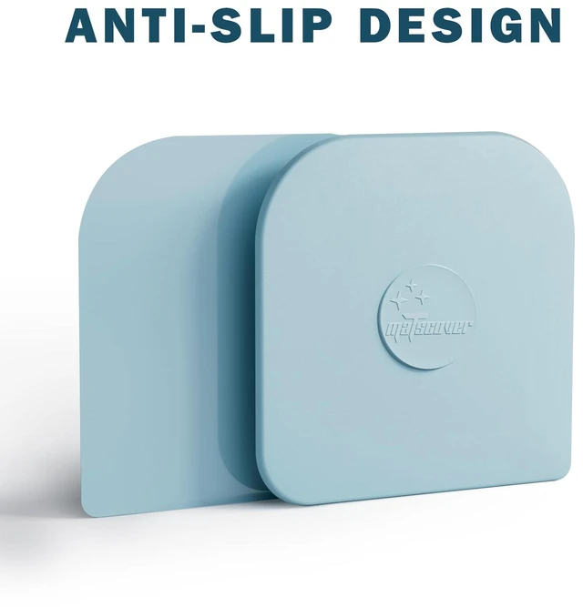 Alt view image 2 of 7 - Pan Scraper, 5 Pcs Pot & Dish Scraper Plastic, Sturdy Scraper Kitchen Tool