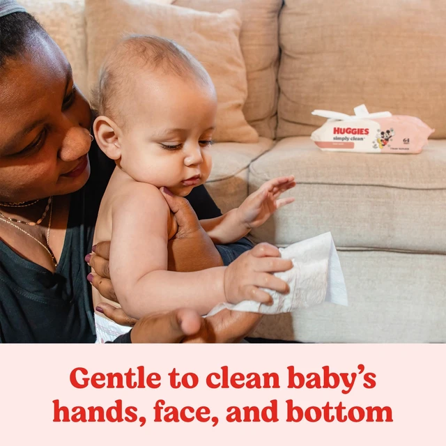 Alt view image 4 of 6 - Huggies Simply Clean Baby Wipes, Fresh Scent, 3 Packs, 192 Wipes