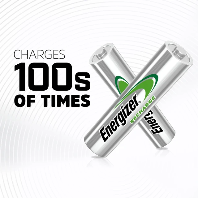 Alt view image 6 of 6 - Energizer Power Plus Rechargeable AAA Batteries (4 Pack), 800mAh Triple A Batteries