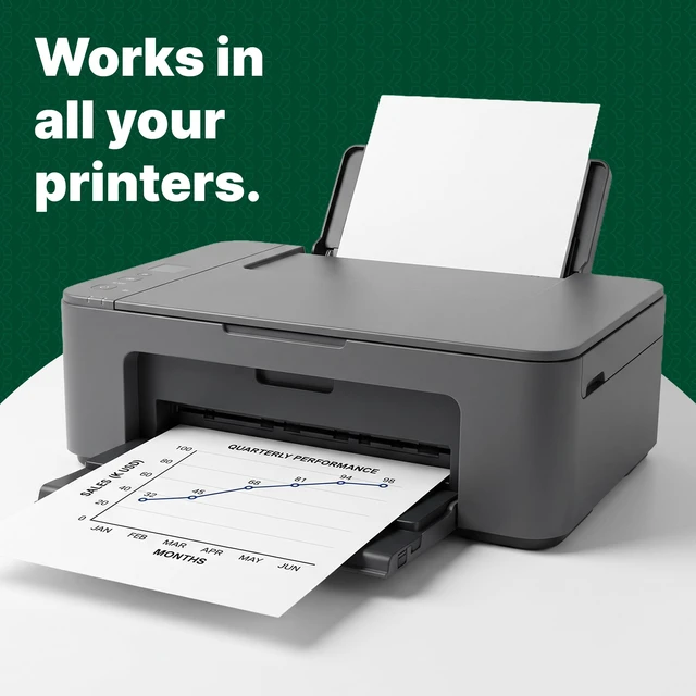 Alt view image 5 of 6 - BAZIC Products White Multipurpose Paper, 8.5 x 11 in, 50 Sheets