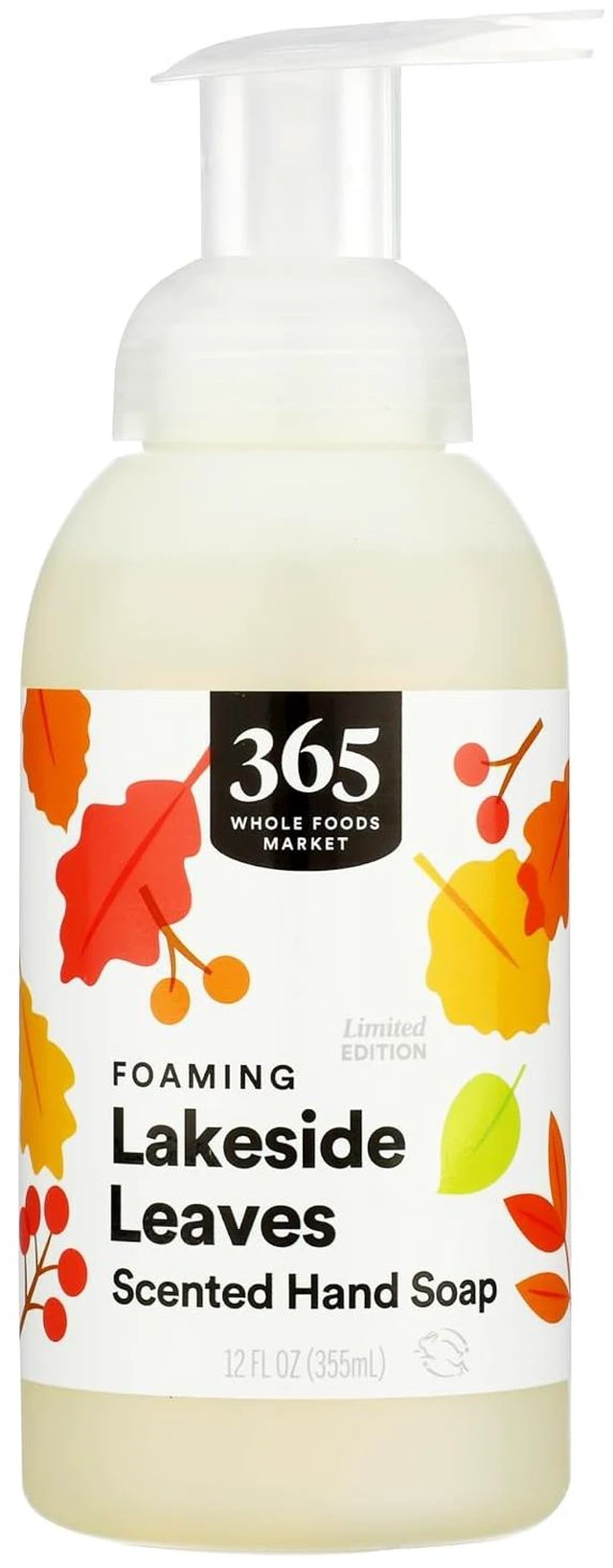 Main image of 365 by Whole Foods Market, Foaming Hand Soap, Lakeside Leaves, 12 Fl Oz