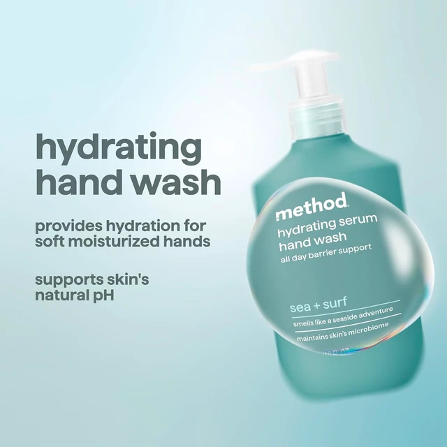 Alt view image 5 of 7 - method Hydrating Serum Hand Wash, Sea + Surf, 10 fl oz