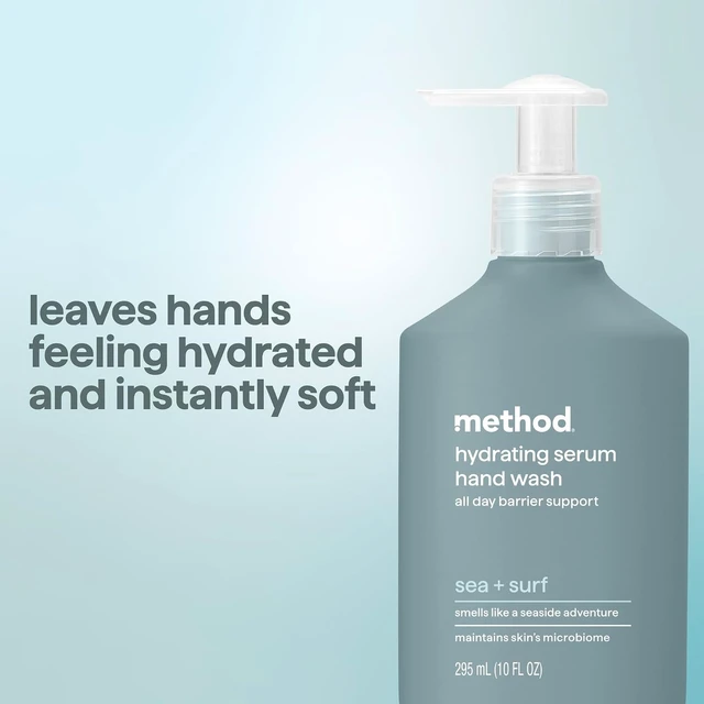 Alt view image 3 of 7 - method Hydrating Serum Hand Wash, Sea + Surf, 10 fl oz