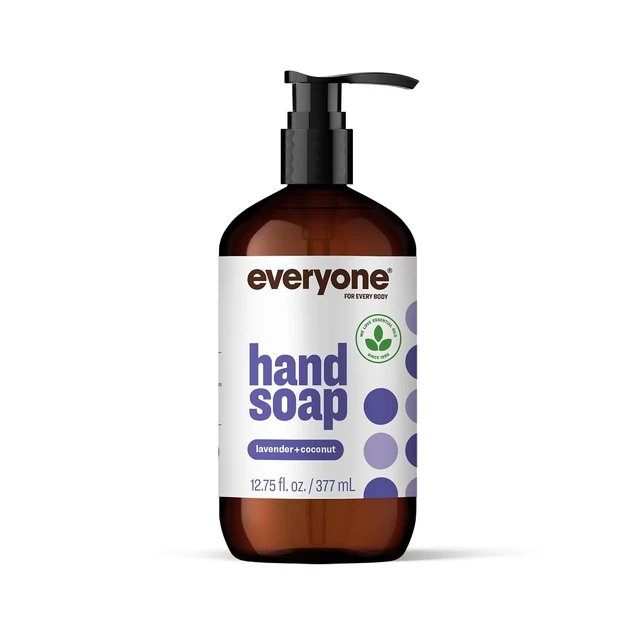 Alt view image 4 of 7 - Everyone Liquid Hand Soap, 12.75 Ounce (Pack of 1), Lavender and Coconut, Made with Essential Oils for Kitchen and Bathroom