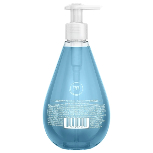 Alt view image 3 of 7 - method Gel Hand Wash, Sea Minerals, 12 fl oz
