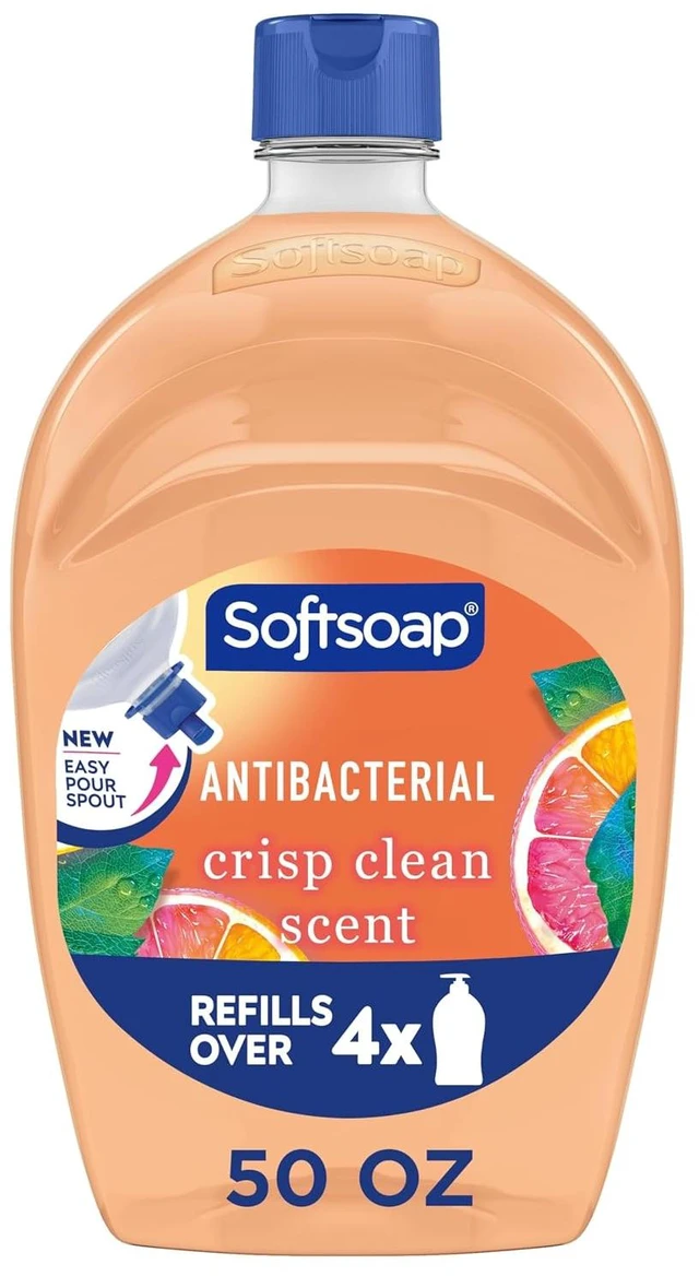 Main image of Softsoap Antibacterial Refill 50oz Crisp Clean Scent