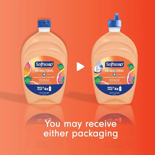 Alt view image 5 of 7 - Softsoap Antibacterial Refill 50oz Crisp Clean Scent