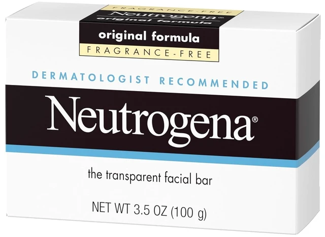 Main image of Neutrogena Original Transparent Facial Cleansing Bar, 3.5 oz