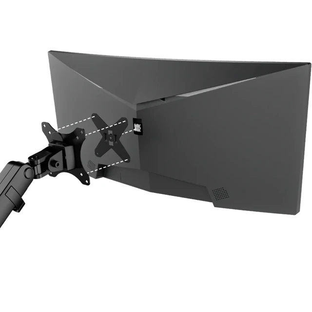 Alt view image 3 of 4 - Kado Wall Mount Arm Mount Adapter Bracket Plate for Sceptre C25 C30 C34