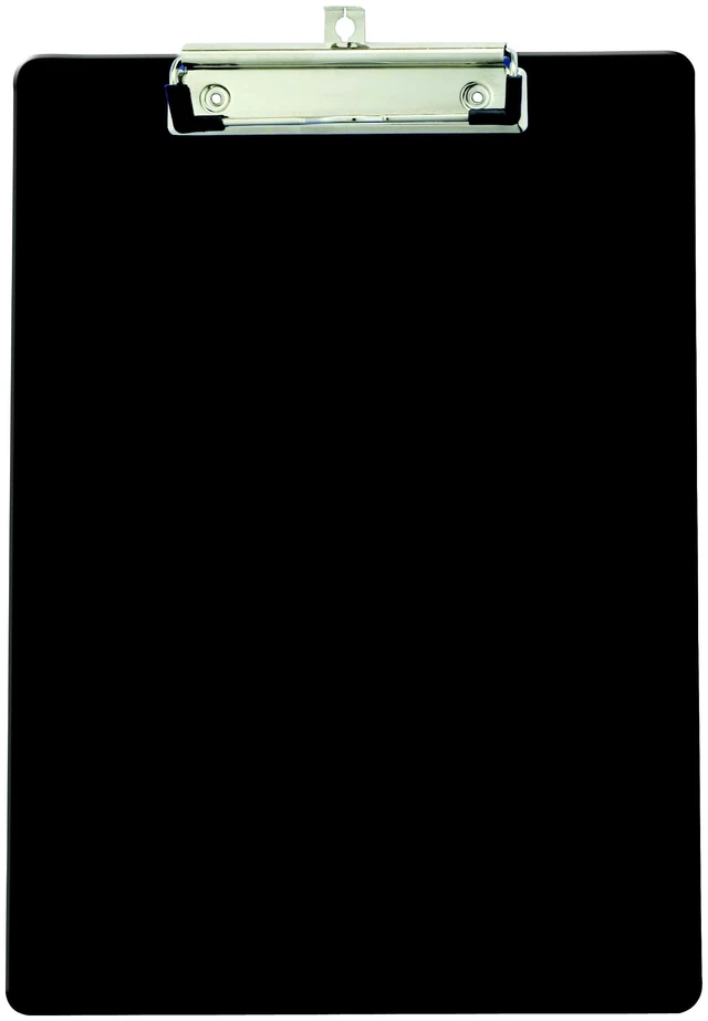 Main image of Officemate Recycled Plastic Clipboard, 9 x 12.5-Inches, Black