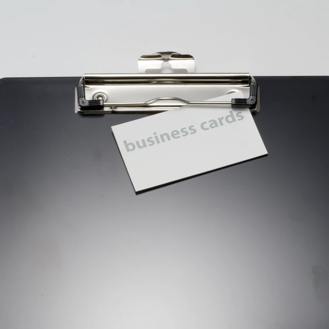 Alt view image 5 of 5 - Officemate Recycled Plastic Clipboard, 9 x 12.5-Inches, Black