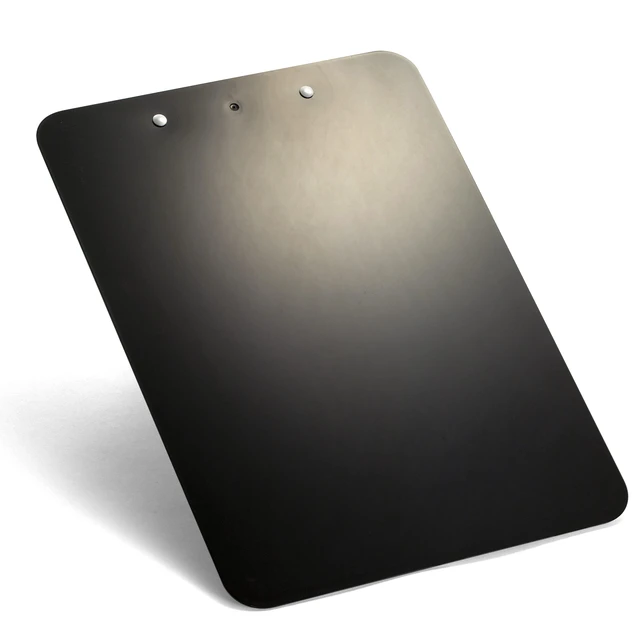 Alt view image 2 of 5 - Officemate Recycled Plastic Clipboard, 9 x 12.5-Inches, Black
