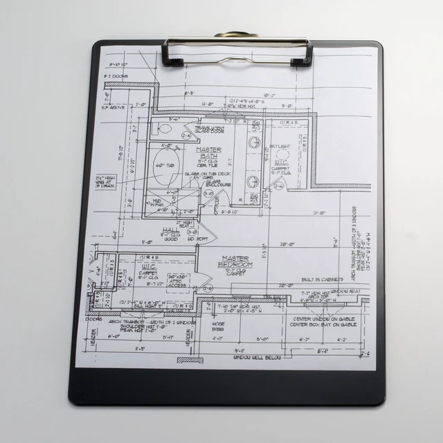 Alt view image 3 of 5 - Officemate Recycled Plastic Clipboard, 9 x 12.5-Inches, Black