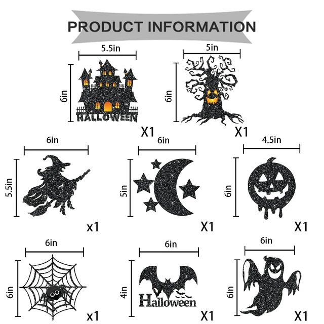 Alt view image 6 of 7 - Halloween Office Decor, with 1pc No Diy Happy Halloween Banner and 8pcs Hallowee n Hanging Decorations Swirl, Hallowee n Decorations for Office, Happy Halloweenn Decoration