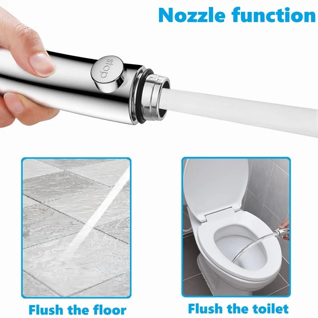 Alt view image 3 of 6 - 3-Setting Detachable Shower Head, Chrome Finish