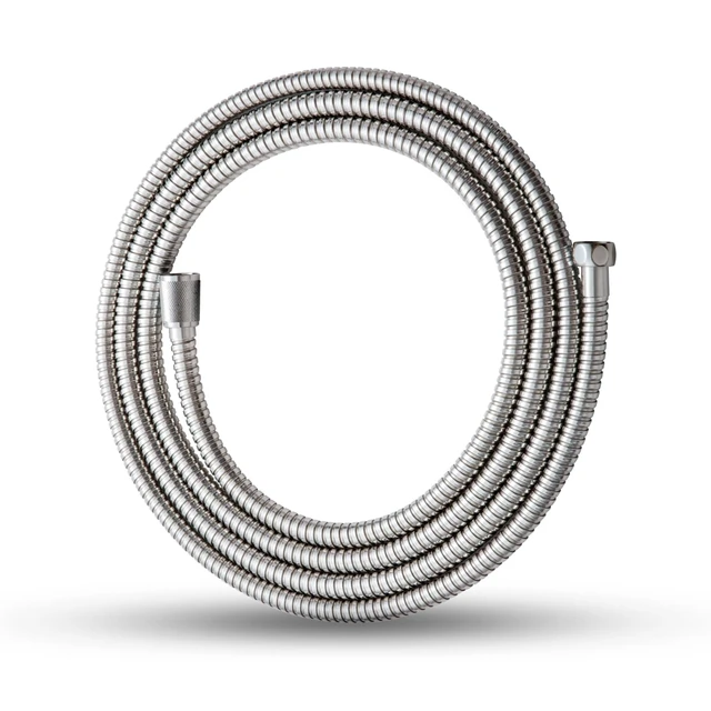 Main image of OFFO Shower Hose, 120 in Kink Free Stainless Steel Extra Long Shower Hose Replacement, Flexible Handheld Shower Head Hose Extension for Pet Bathing Cleaning, Nickel Gray