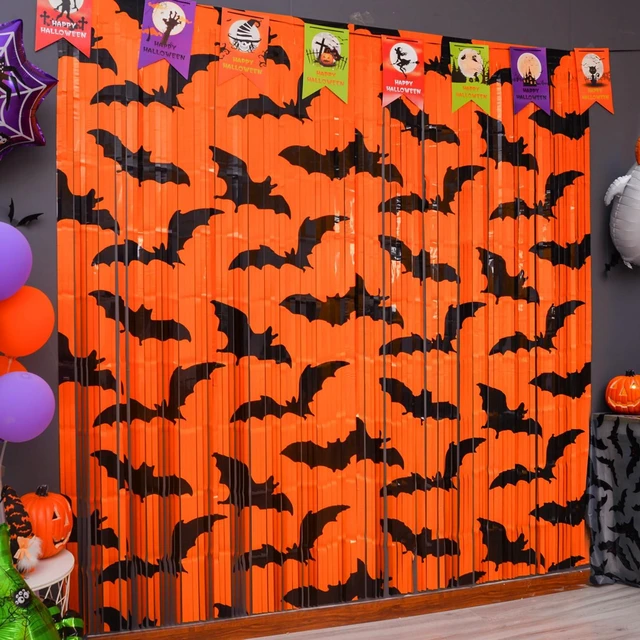 Main image of Mega-L Halloween Party Decorations, 2 Pack Halloween Party Photo Backdrop