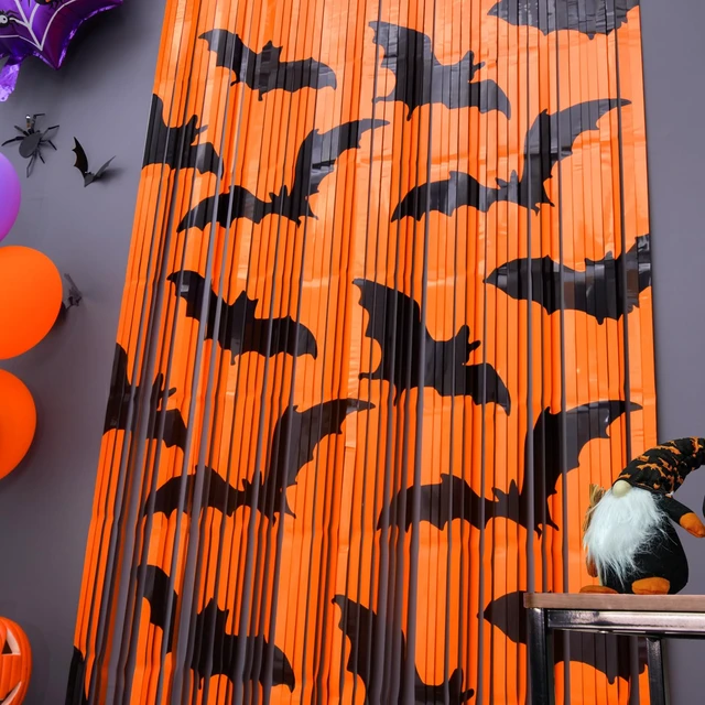 Alt view image 5 of 6 - Mega-L Halloween Party Decorations, 2 Pack Halloween Party Photo Backdrop