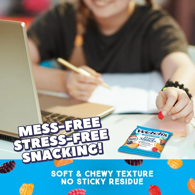 Alt view image 2 of 4 - Welch's Fruit Snacks - Mixed Fruit Box - Kids Snacks - 0.8 Oz - 40 Pack