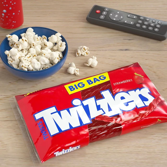 Alt view image 5 of 7 - TWIZZLERS Twists Strawberry Flavored Chewy Candy, Bulk, 32 oz Bag