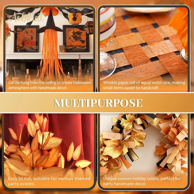 Alt view image 4 of 6 - Streamers Party Decorations for Halloween,Thanksgiving,Fall Party