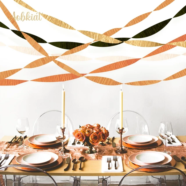 Alt view image 6 of 6 - Streamers Party Decorations for Halloween,Thanksgiving,Fall Party