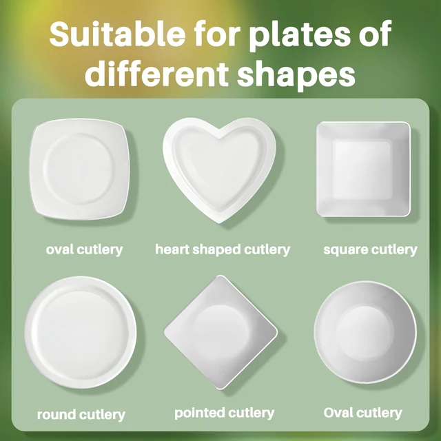 Alt view image 2 of 6 - MAQIHAN 60Pcs Bowl Covers Reusable - Plastic Food Wrap for Bread Proofing