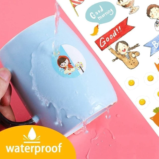 Alt view image 3 of 6 - Glossy Printable Vinyl Sticker Paper for Printer - 21 Sheets