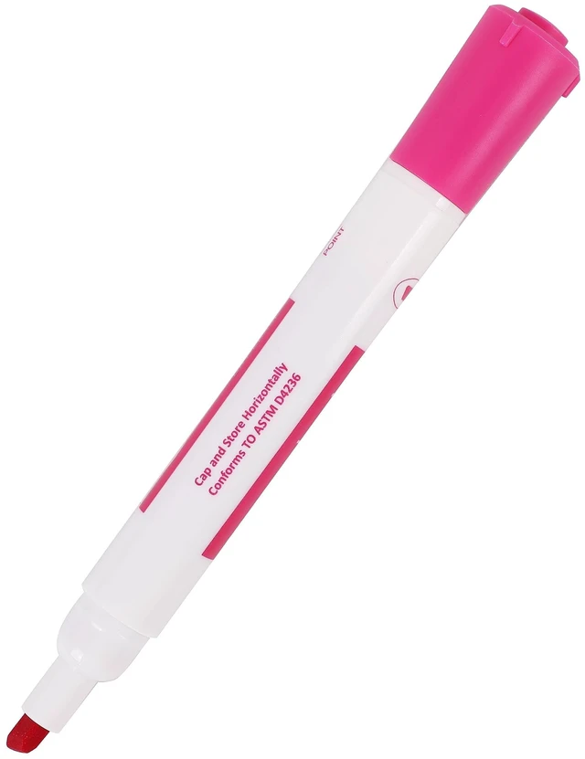 Alt view image 3 of 6 - Amazon Basics Dry Erase Whiteboard Markers, Chisel Tip, Low-Odor, Assorted Colors, 12-Pack, Erase Easily