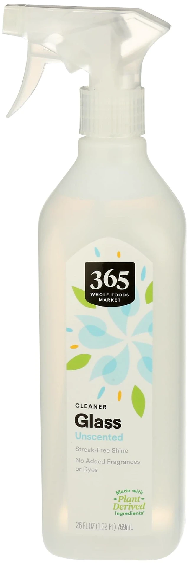 Main image of 365 by Whole Foods Market, Glass Cleaner, Unscented, 26 Fl Oz